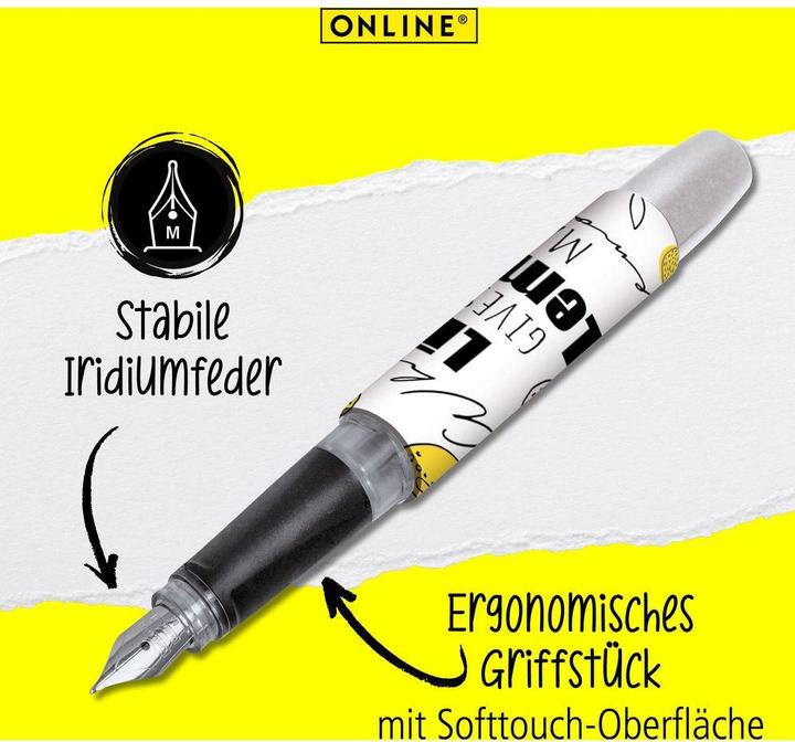 Actual product image Online Fountain pen Lemon M 61499/3D Lemon (Green, 1x)