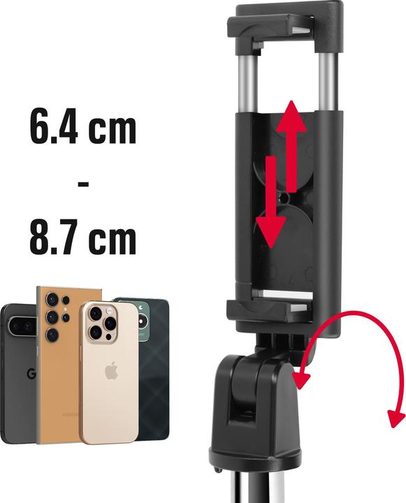 Immagine prodotto Maxlife Treppiede selfie stick Bluetooth MXST-100 nero