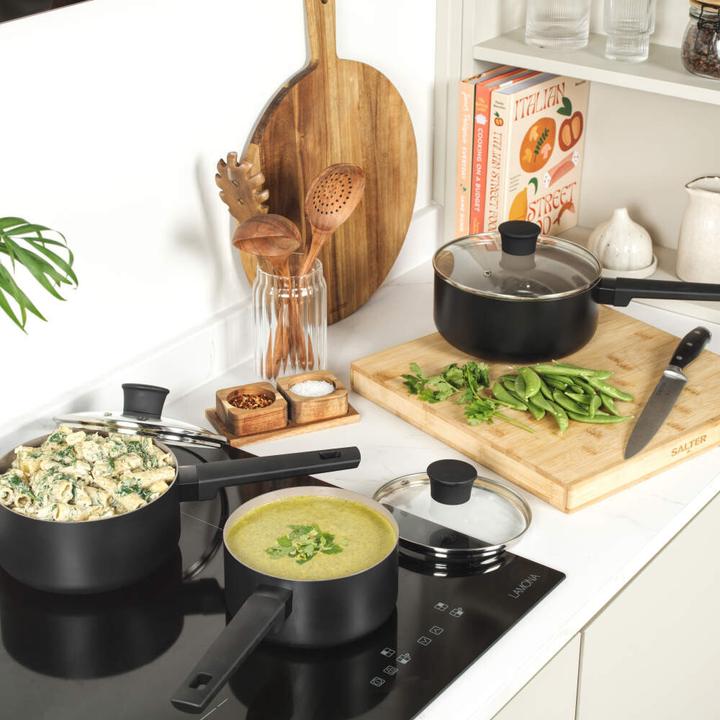 Actual product image Salter BW12878EU7 Ceramic 18cm Saucepan (Pot, Aluminium)