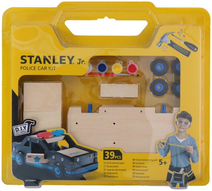 Stanley Jr Polizeiauto Bausatz