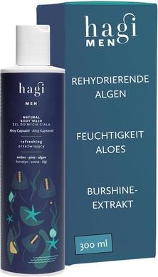 Hagi Men Ahoj Captain Natural Cleansing Gel For Men 300Ml (300 ml, Badeöl)