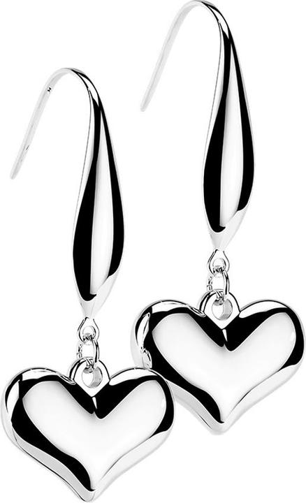 Immagine prodotto Star Piercing Orecchino d'argento con ciondolo a cuore (Acciaio chirurgico 316L, senza ottone)
