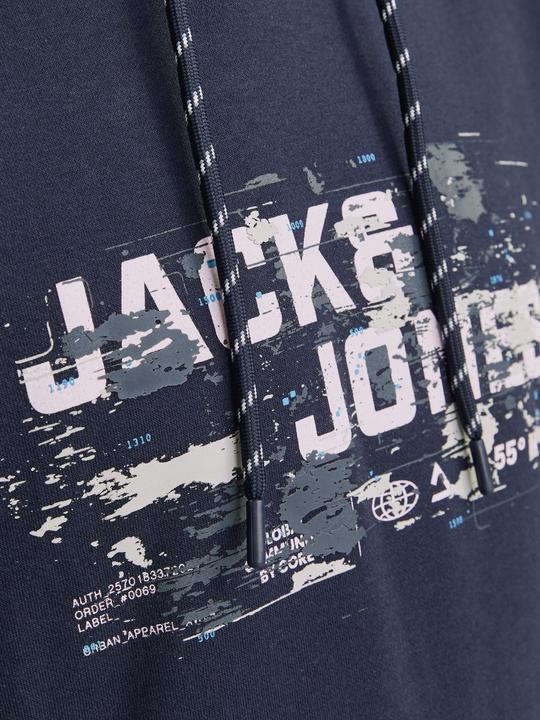 Actual product image Jack & Jones Jcooutdoor Logo Sweat Hood Sn (M)