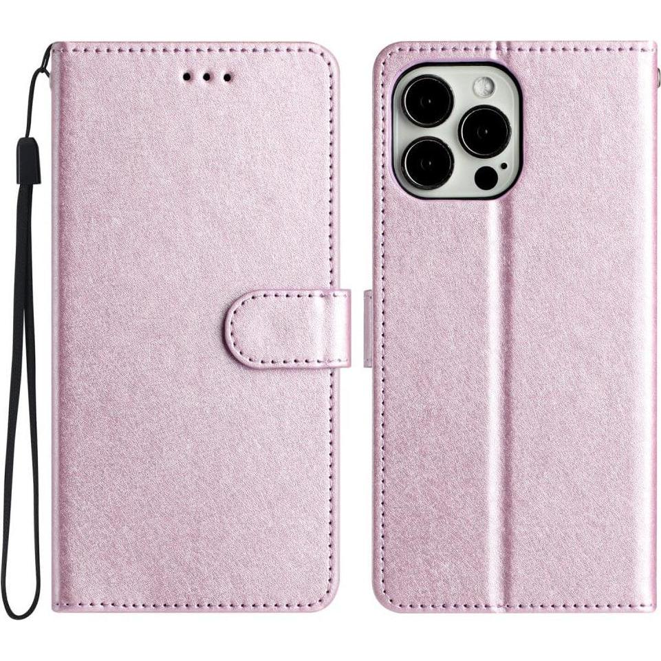 Cover-Discount iPhone 16 Pro - Silk Texture Etui Hülle (Apple iPhone 16 Pro), Smartphone Hülle, Violett