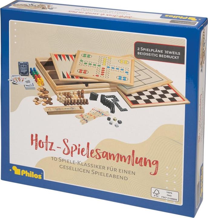 Philos Artefatto Puzzle in legno 2 in 1 Pappagallo