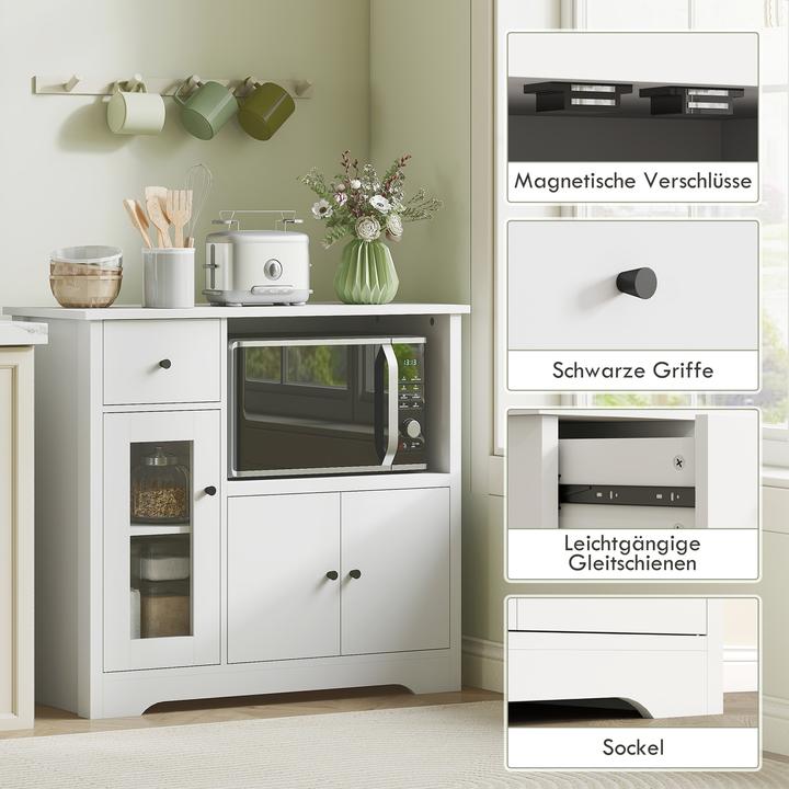 Actual product image Homcom Microwave oven (80 x 35 x 72.5 cm)