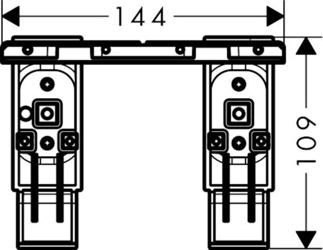 Image du produit Axor Set d'adaptateurs UNIVERSAL