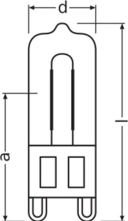 Immagine prodotto Osram ECO Halopin G9 (G9, 35 W, 460 lm, 1 x, G)