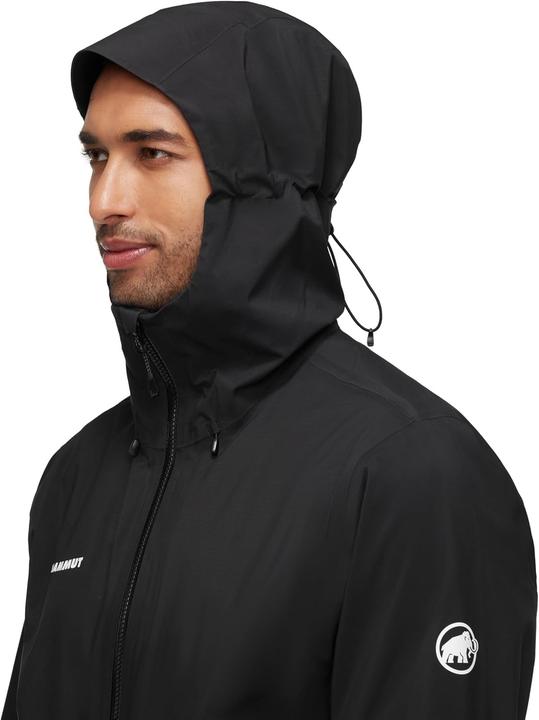 Actual product image Mammut Waterproof Breathable Durable Outdoor Hardshell Jacket with Adjustable Hood (XXL)