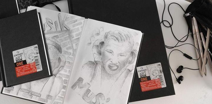 Actual product image Canson One Art Book (A4, Plain, Hardcover)