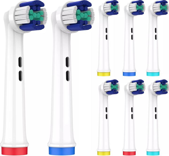 Immagine prodotto Ora-Care Spazzolini di ricambio Precision Clean compatibili con Oral-B confezione da 8 pezzi (8 x)