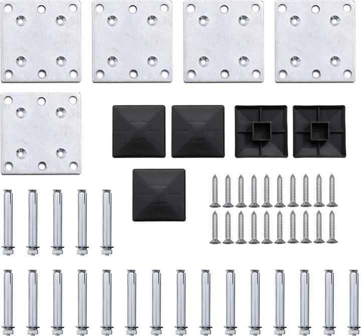 Produktbild vidaXL Zaunpaneel