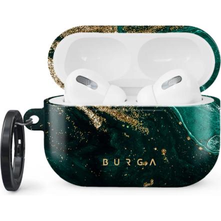 Burga Custodia protettiva per AirPods Pro 2 (Manicotto per cuffie), Borsa per cuffie + Copertura protettiva