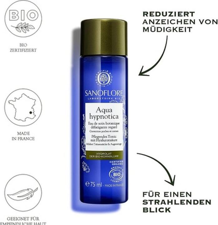 Image du produit Sanoflore Aqua Hypnotica (Fluide pour le soin des yeux, 75 ml, Jour + nuit)