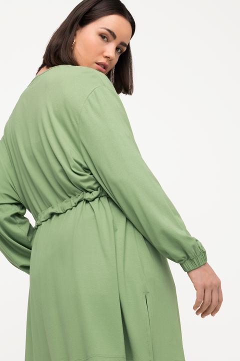 Immagine prodotto Ulla Popken Giacca dal taglio oversize con coulisse e collo asimmetrico (42, 44)
