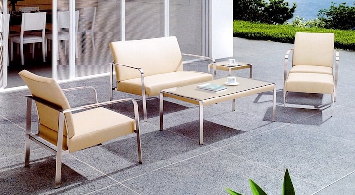 Actual product image Jet-Line Table for garden set Aphrodite cream