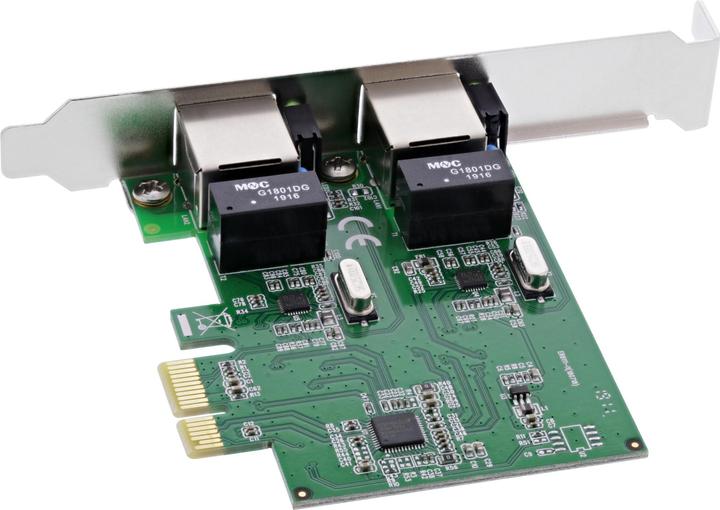 Immagine prodotto InLine Doppia scheda di rete Gigabit (Mini PCI Express)