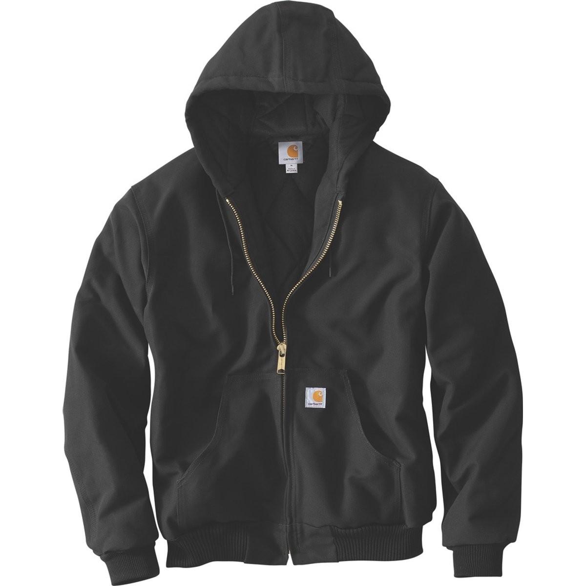 Carhartt Giacca Attiva in Flanella Isolata (L) (106673-BLKLREG)
