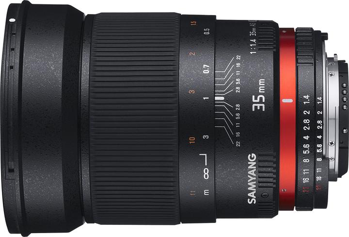 Produktbild Samyang 35mm f/1.4 AS UMC - Sony E (Sony E, Vollformat)