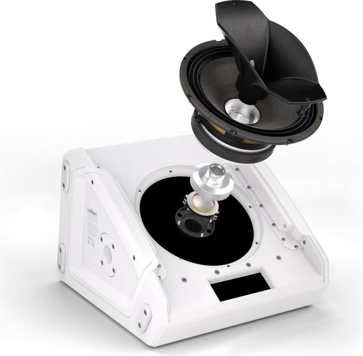 Image du produit LD Systems MON 10 A G3 W - Moniteur de scène actif coaxial 10", blanc (Actif)