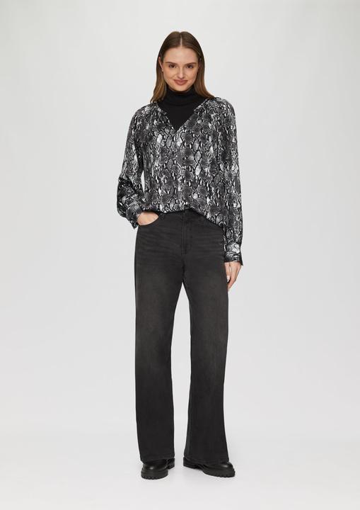 Image du produit S.Oliver Bluse Satinbluse im Relaxed Fit (38)