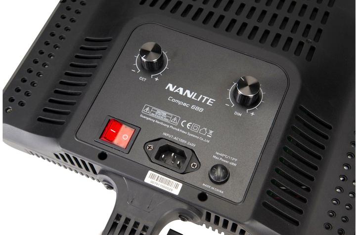 Produktbild Nanlite Compac 68 (Studioleuchte, Flächenleuchte, Videoleuchte)