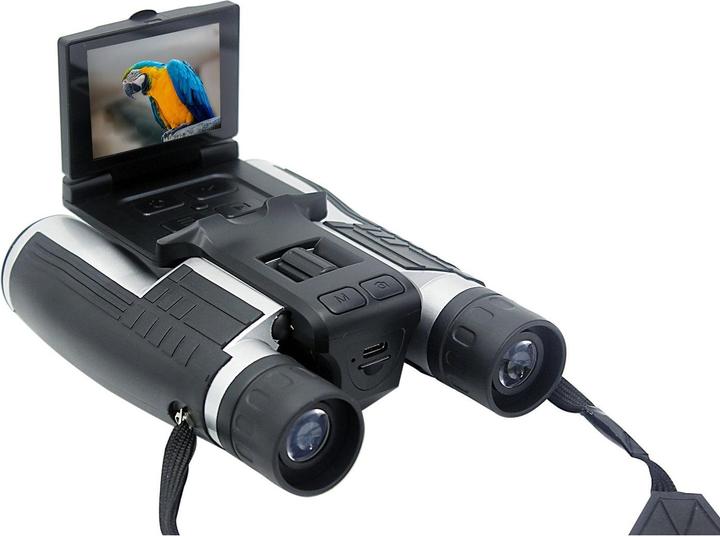 Wellcraft Feldstecher mit Kamera und Display (12 x, 32 mm)
