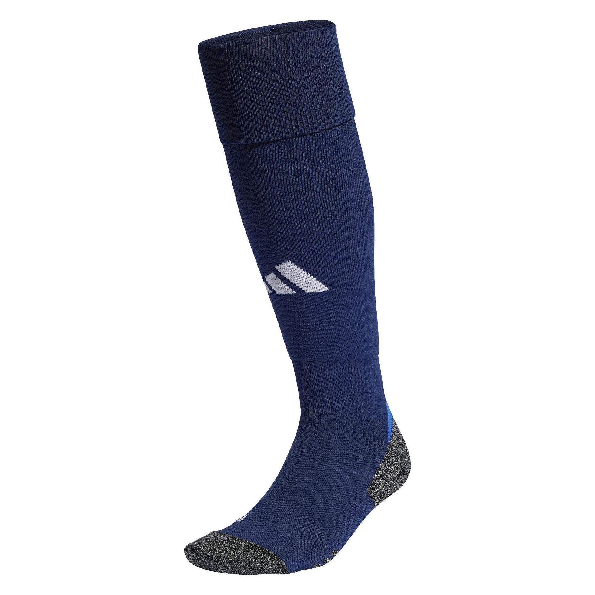 Adidas, Unisex, Sportsocken, Adi 24 Sockenstutzen (40 - 42), Blau, Mehrfarbig, Weiss