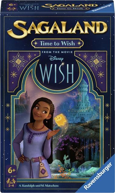 Image du produit Ravensburger 22649 - Disney Wish Sagaland : Time to Wish - Jeu à emporter pour 2-4 joueurs à partir de 6 ans (Italien, Espagnol, Anglais, Français, Allemand, Néerlandais)