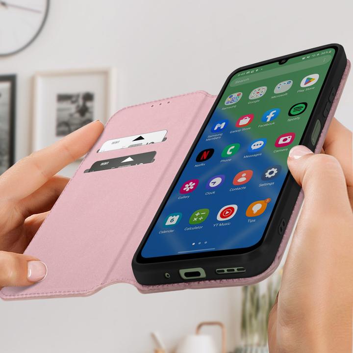 Actual product image Avizar Classic Edition, back cover with magnetic flap Series (Xiaomi Poco C65)