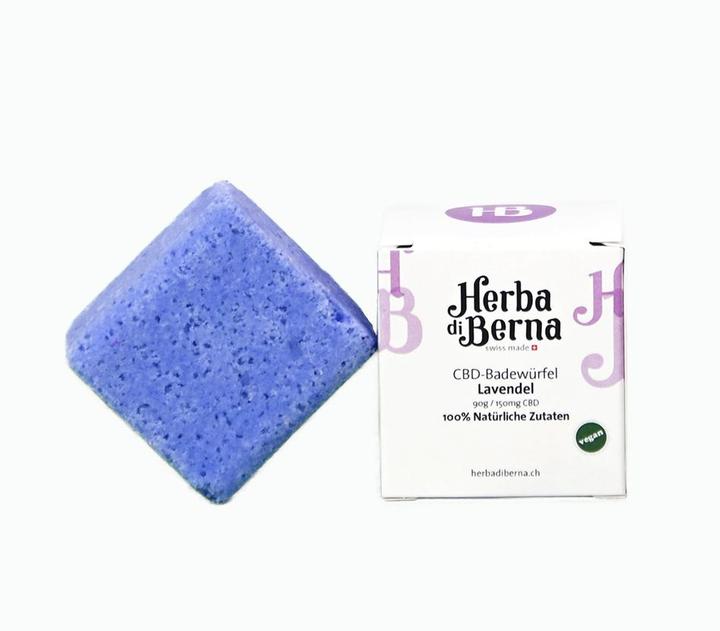 Actual product image Herba di Berna CBD Badekugel Lavendel (Bath bombs, 90 g)