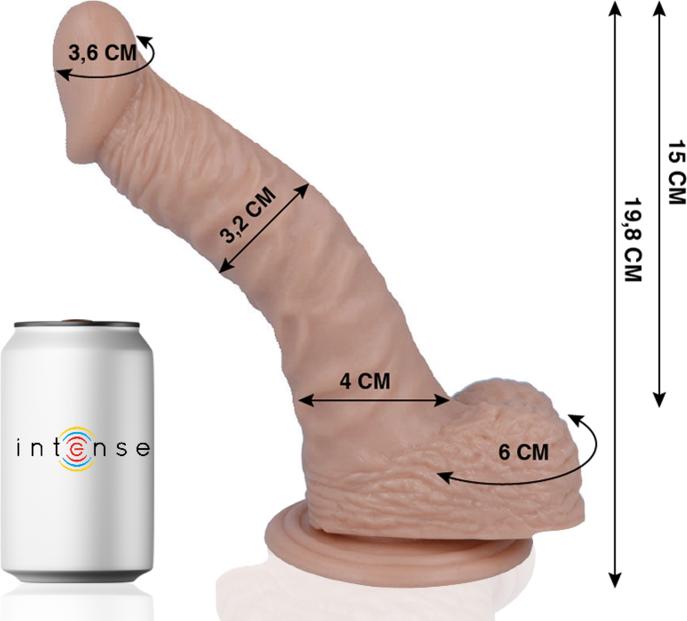 Actual product image Mr. Intense MR INTENSE 18 REALISTIC COCK 19.8 -O- 3.2CM
