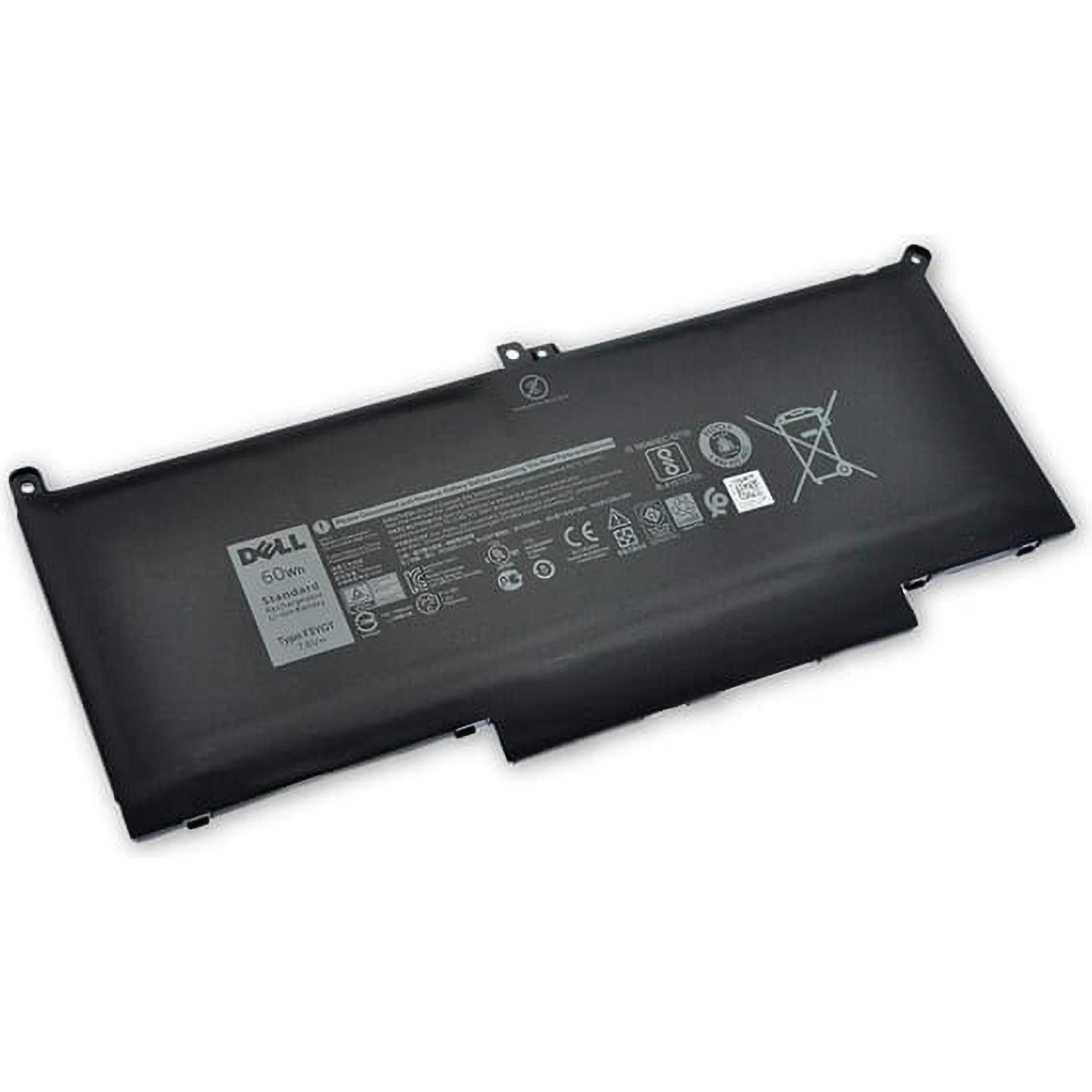 Dell Original Akku für Latitude 12 7000 (1 Zelle, 7500 mAh), Notebook Akku, Schwarz