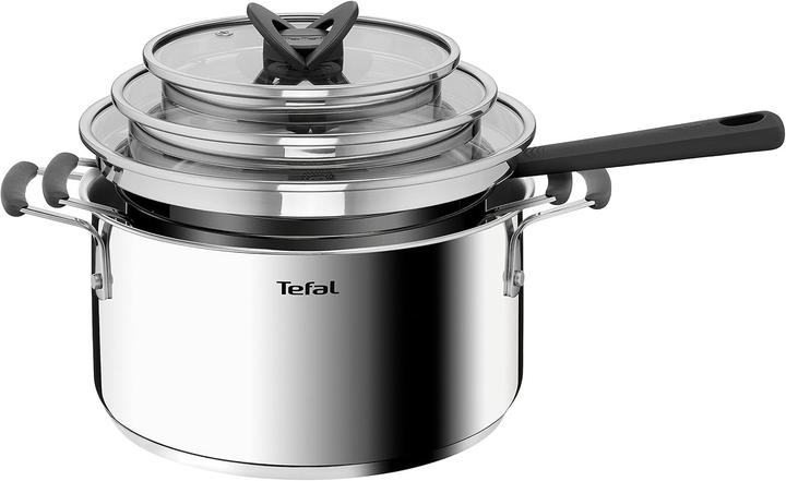 Actual product image Tefal TEF pot set 6 pcs. (Pot, Stainless steel, 16 x 25.50 cm)