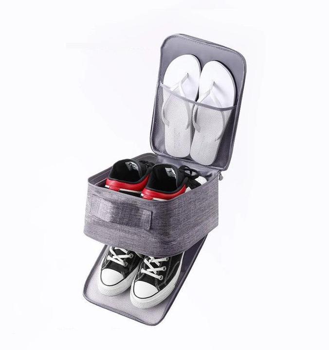 Produktbild Only-Bags.Store Tragbare Reiseschuh Aufbewahrungstasche Unterwäsche Kleidung Organizer Wasserdicht Reisezubehör