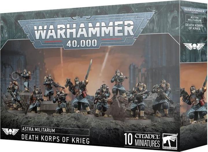 Produktbild Games Workshop Warhammer 40k - Astra Militarum Death Korps de Krieg (Kunststoff)