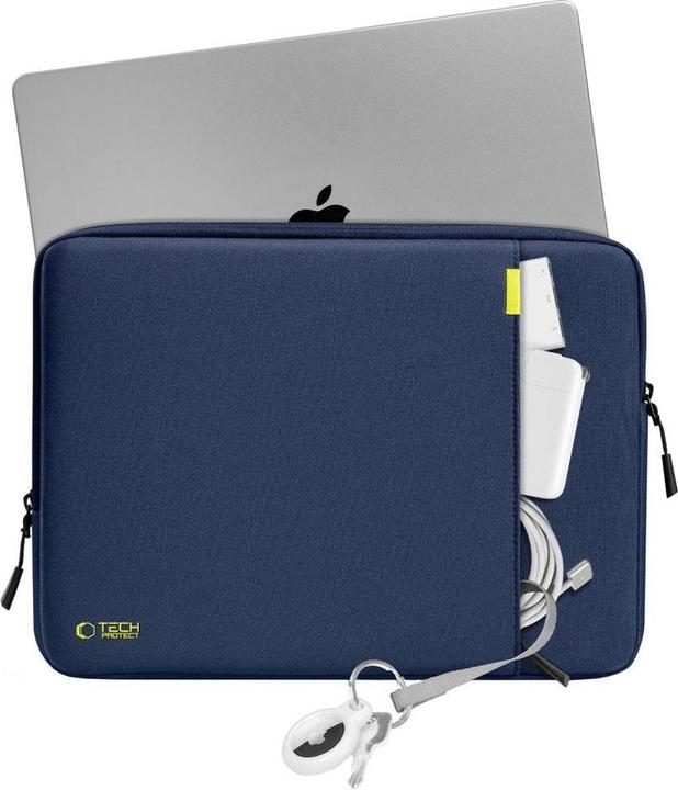 Actual product image Tech-Protect Defender Laptoptasche 15-16 - Marineblau (16")