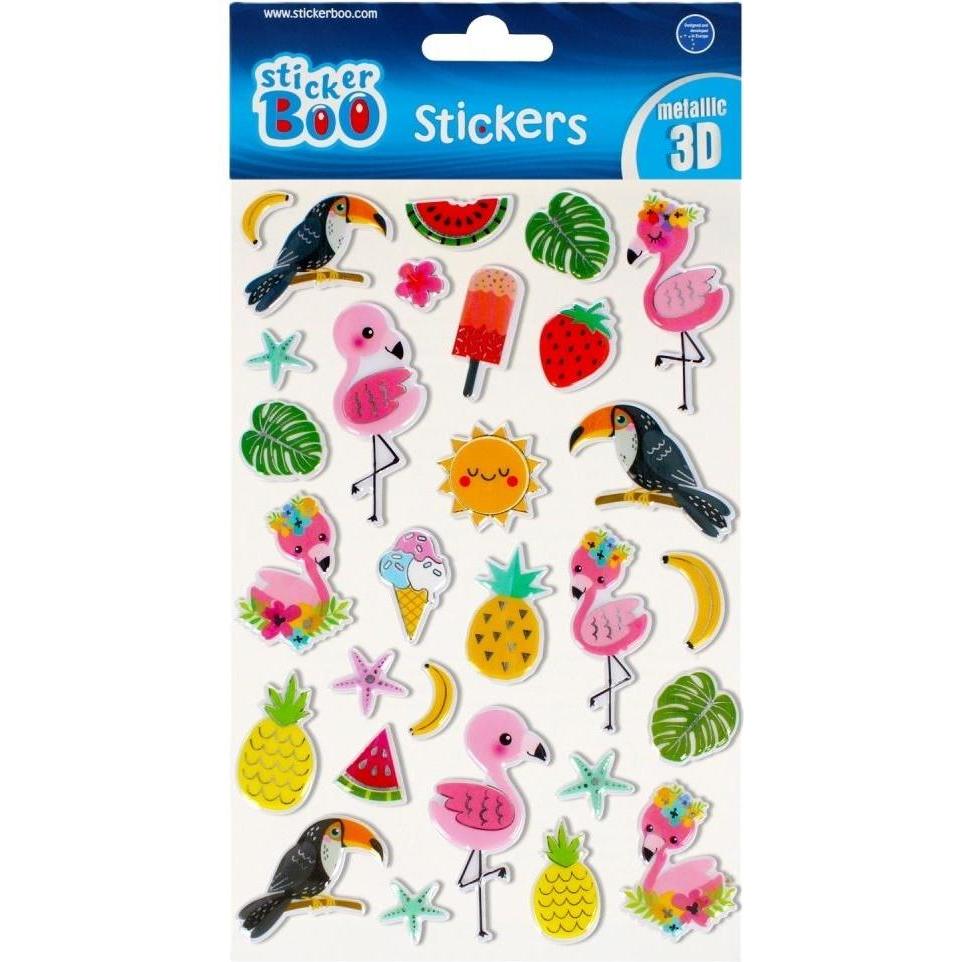 Sticker Boo, Sticker, Adesivo BOO Tropic