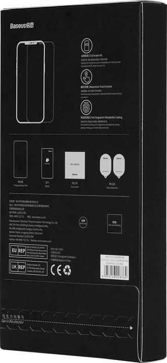 Image du produit Baseus Film en verre trempé antireflet tout-verre (antibuée cellulaire) iP14 (1 pcs, Apple iPhone 14 Pro)