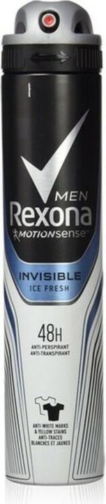 Rexona INVISIBLE ICE FRESH MEN déodorant vapo 200 ml (Spray, 200 ml)