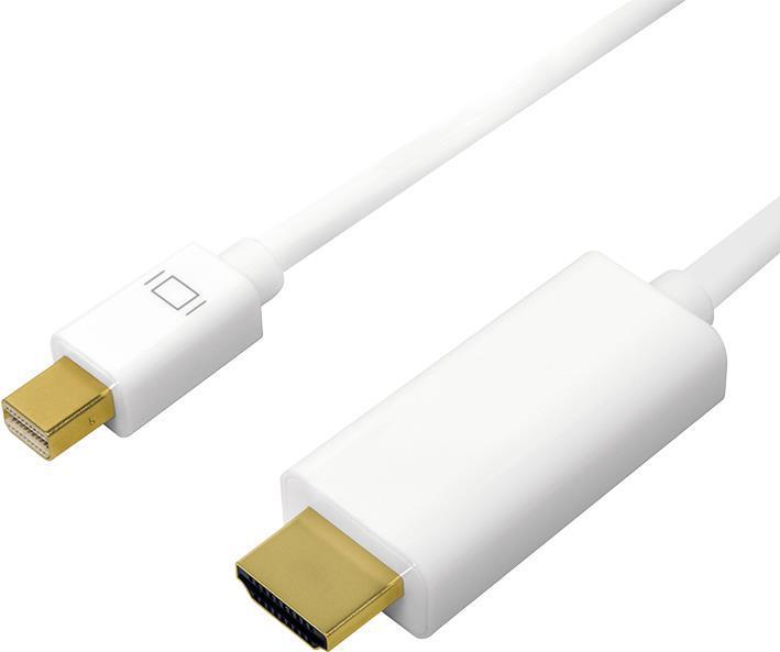LogiLink Mini DisplayPort — HDMI (Typ A) (1 m, DisplayPort, 1.2)