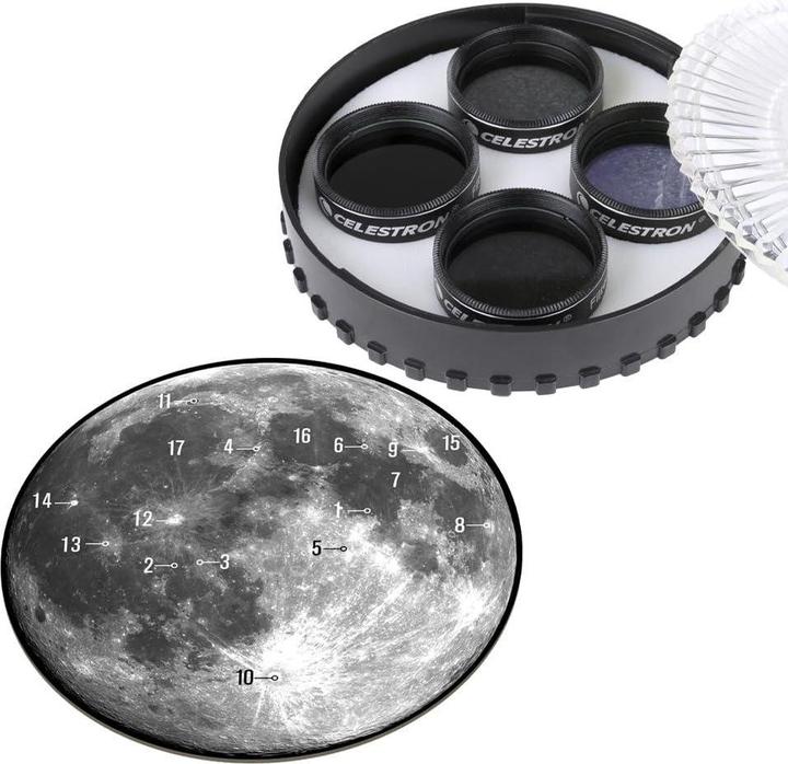 Actual product image Celestron Moon Filter Kit 4 pcs. 1.25