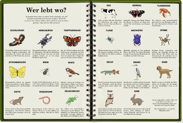 Immagine prodotto Mein riesengrosses WimmelSuchBuch: Tiere über und unter der Erde (Tedesco, AntjeFlad, 2024)