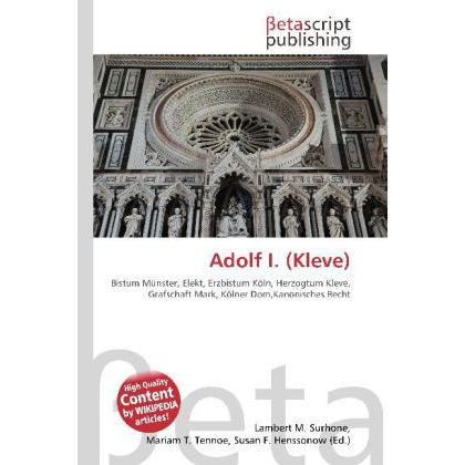 Adolf I. (Kleve), Sachbücher