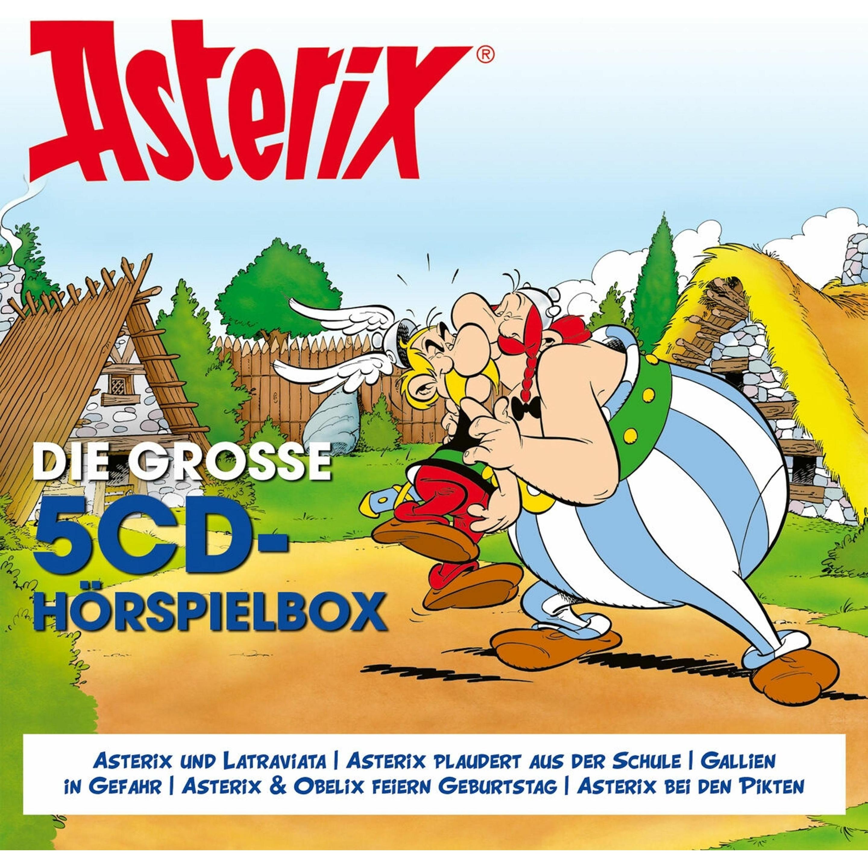 Asterix - Die grosse 5-CD Hörspielbox Vol. 7, Hörbücher von Rene Goscinny, Gudrun Penndorf, Albert Uderzo
