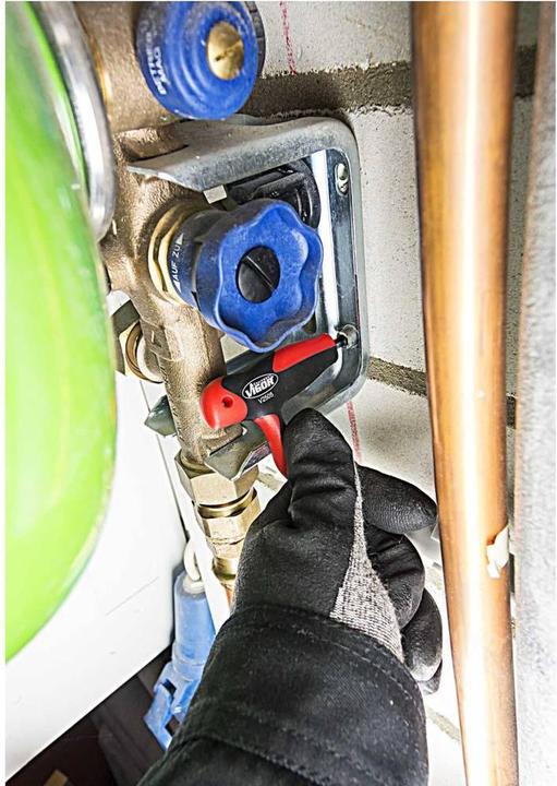 Produktbild Vigor Sechskant T-Griff Schraubendreher Satz ∙ V1409 ∙ Innen Sechskant Profil ∙ 2 - 10 ∙ Anzahl Wer… (Innensechskant)