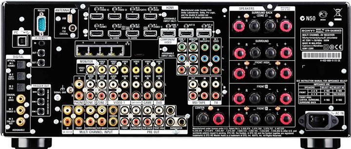 Produktbild Sony Str-Da5800es (9.2 Kanal, AM, FM)