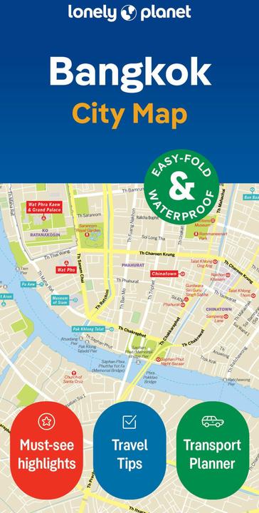 Actual product image Bangkok City Map