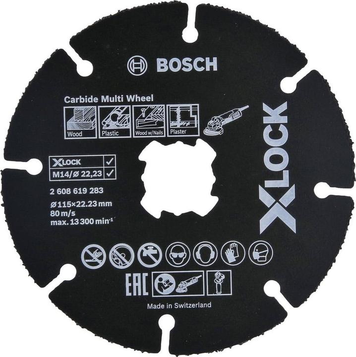 Immagine prodotto Bosch Professional Zubehör Disco da taglio X-LOCK Carbide Multi Wheel