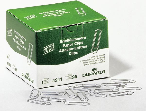Produktbild Durable Büroklammern (1000 x)